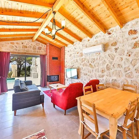 Spacious 2br Stone With Pool & Bbq * Kalkan