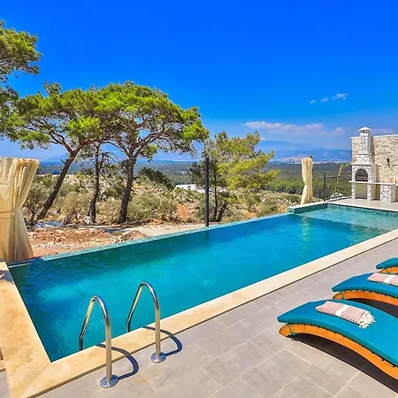 Spacious 2br Stone With Pool & Bbq Kalkan
