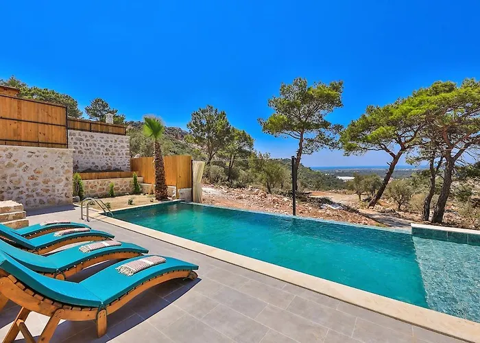 Spacious 2br Stone With Pool & Bbq * Kalkan