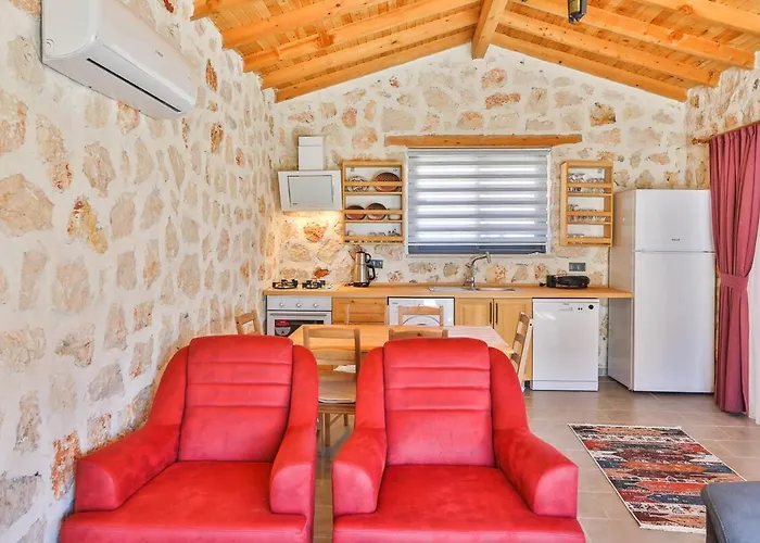 Spacious 2br Stone With Pool & Bbq Калкан